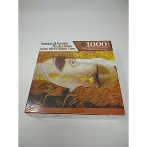 Famous Oil Paintings Gustav Klimts Golden Tears 1000 Piece 27.5 X 19.68 In